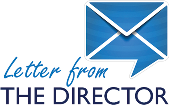 letter from the director mail icon