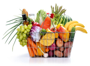 basket full of fruit